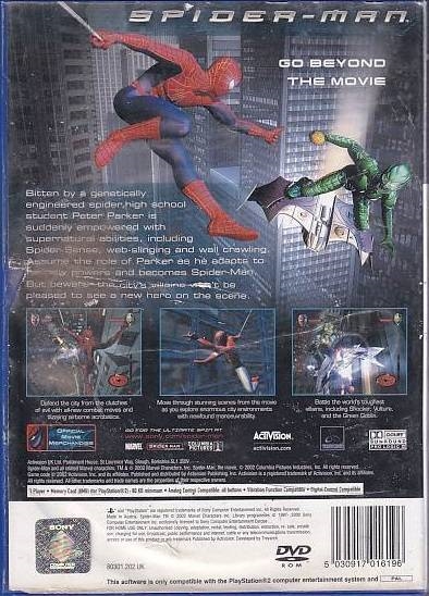 Spider-Man - PS2 (Genbrug)